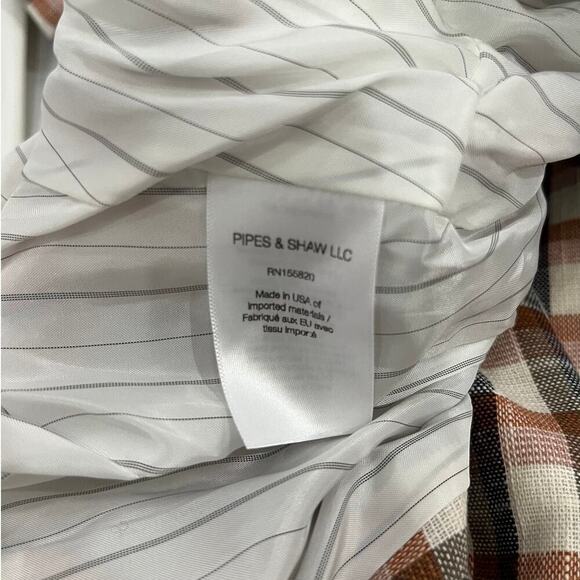 Veronica Beard Lin Jacket Multi Checked Cotton Blend Blazer Multicolored Size M - Picture 16 of 16